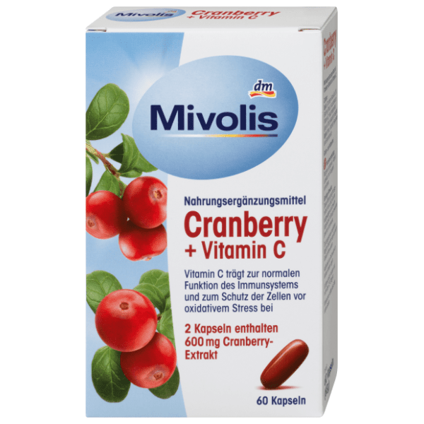 MIVOLIS brusnica i vitamin C kapsule 68g 0
