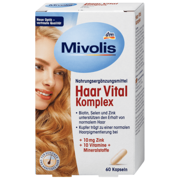 MIVOLIS kompleks vitamina za kosu kapsule 26g 0