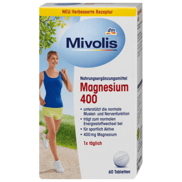 MIVOLIS Magnezij 400 tablete 48g 60kom 0