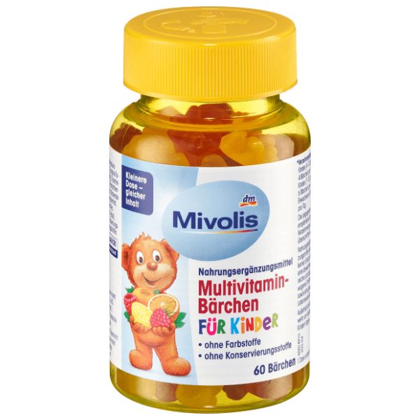 MIVOLIS multivitaminski medvjedići za djecu 60kom 0