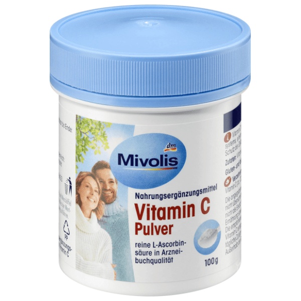 MIVOLIS Vitamin C u prahu 100g 0