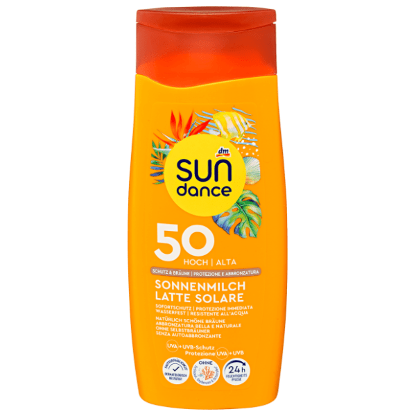 Mlijeko za sunčanje SUNDANCE vodootporno SPF50 200ml 0