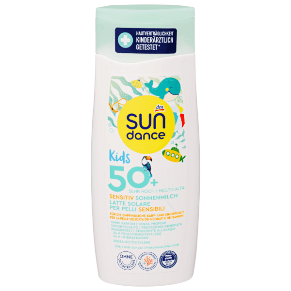 Mlijeko za sunčanje SUNDANCE Kids sensitiv SPF50+ 200ml 0