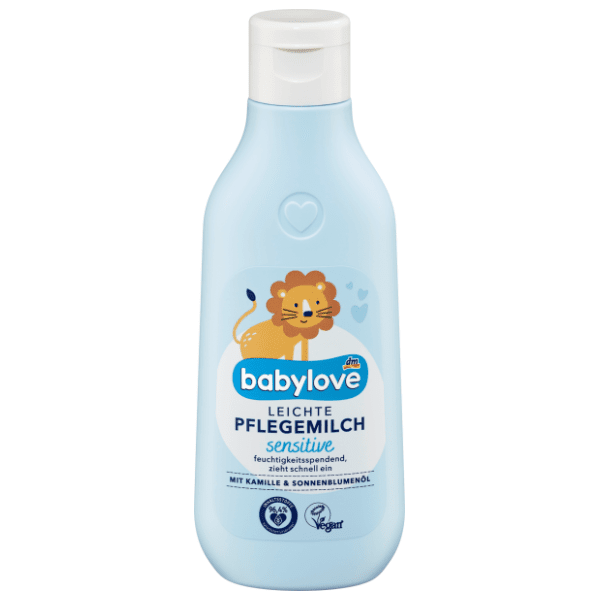 Mlijeko za tijelo BABYLOVE Sensitive 250ml 0