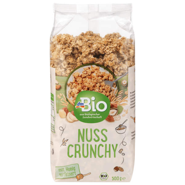 Musli DM BIO Crunchy s orašastim voćem 500g 0