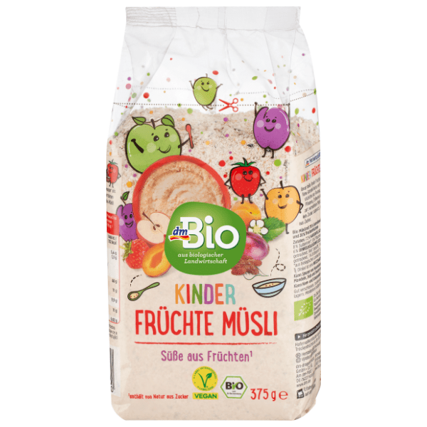Voćni müsli DM BIO Kinder za djecu 375g 0