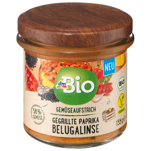 Namaz DM BIO od paprike s beluga lećom 135g 0