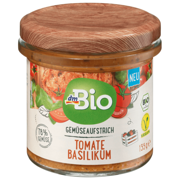 Namaz od rajčice i bosiljka DM BIO 135g 0