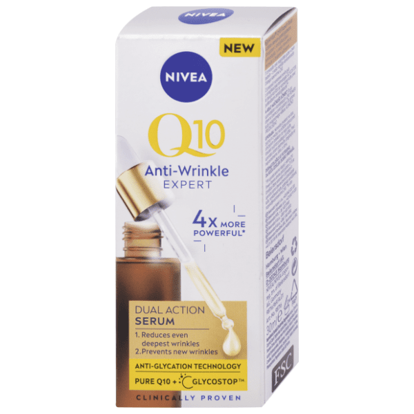 NIVEA Q10 Anti wrinkle expert serum za lice protiv bora 30ml 0