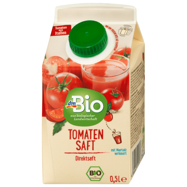 DM BIO sok od rajčice 500ml 0