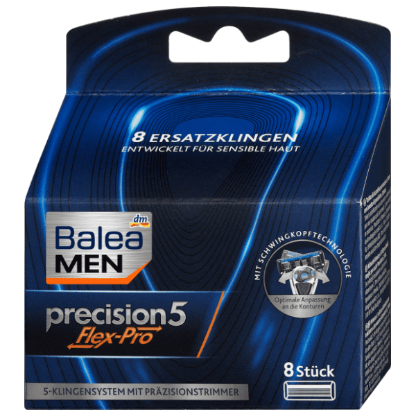 Patrone BALEA MEN Precision 5 flex pro 8kom 0