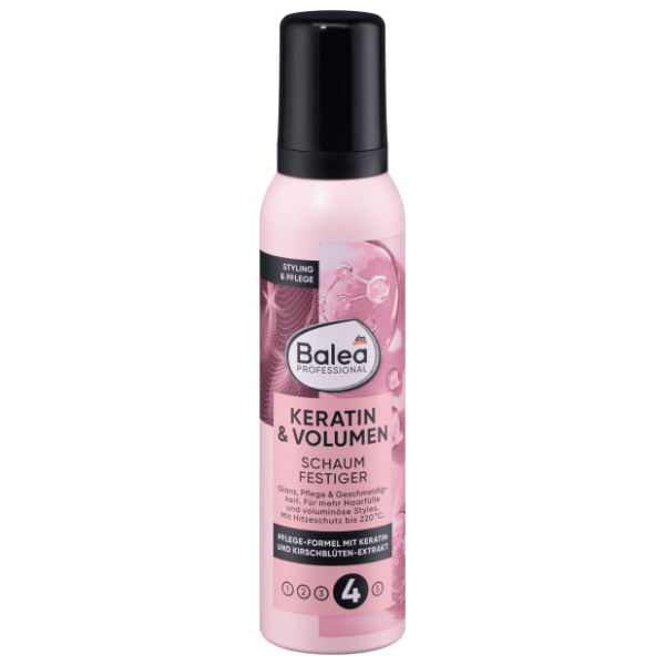 Pjena za kosu BALEA Professional keratin & volumen 4 150ml 0