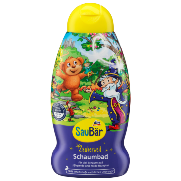 Pjenušava kupka SAUBAR čarobni svijet 500ml 0