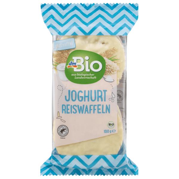 Rižini krekeri DM BIO jogurt 100g 0
