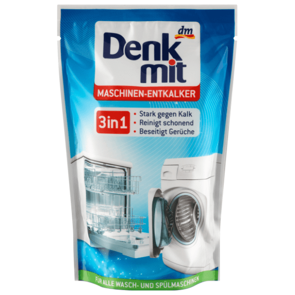 Prašak protiv kamenca DENKMIT 3u1 za perilice posuđa i perilice rublja 175g 0