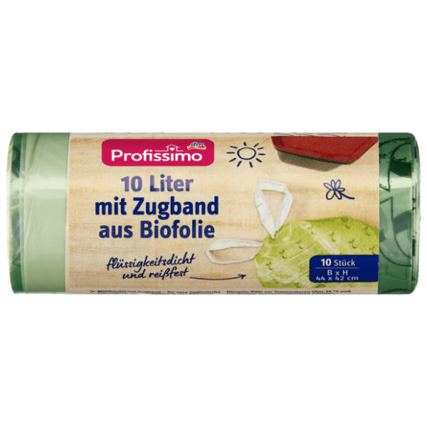 PROFISSIMO biorazgradive vrećice za smeće s vezicama 10l 10kom 0