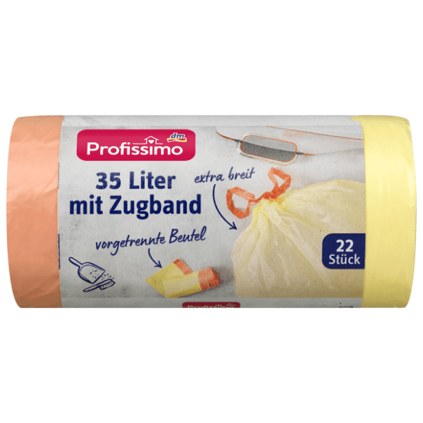 PROFISSIMO vrećice za smeće s trakicom 35l 22kom 0