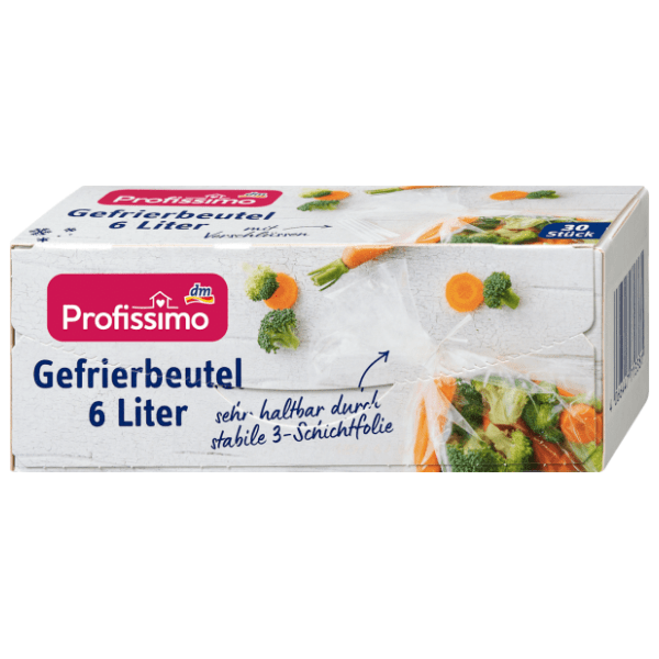 PROFISSIMO vrećice za zamrzivač 6l 30kom 0