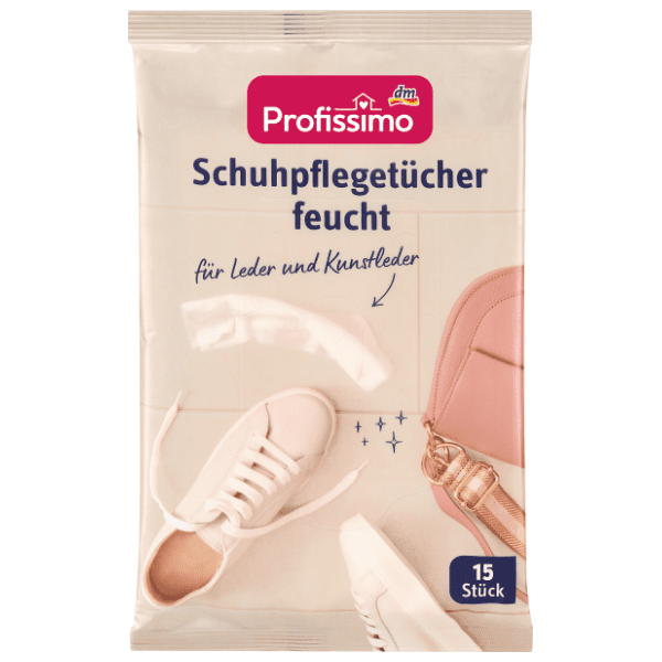 PROFISSIMO vlažne maramice za čišćenje cipela 15kom 0
