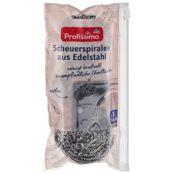 PROFISSIMO žica od nehrđajućeg čelika za posuđe 3kom 0