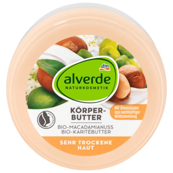 Maslac za tijelo ALVERDE orah makadamije i karite maslac 200ml 0