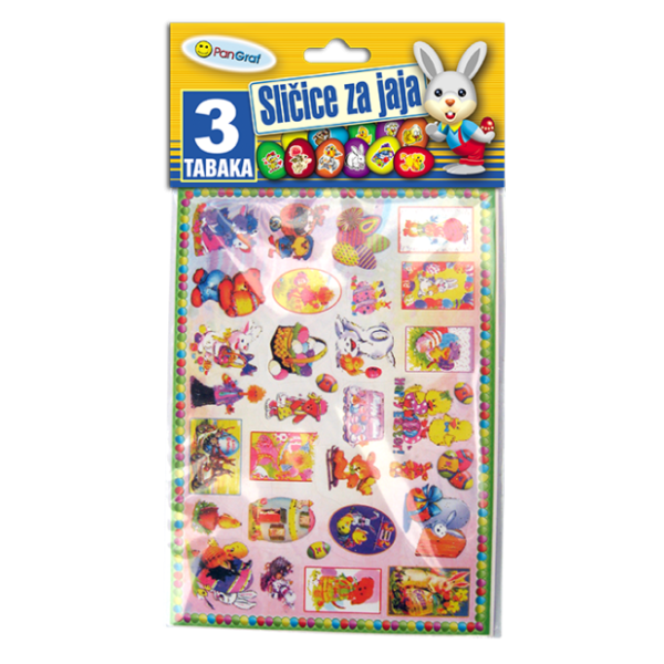 Reljefne sličice za uskrsna jaja PANGRAF 3kom 0