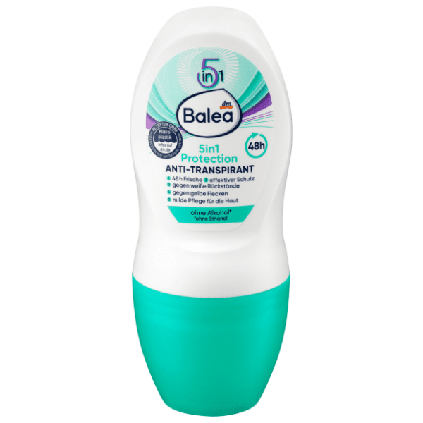 Roll-on BALEA 5u1 protection anti-transpirant 50ml 0