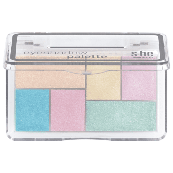 S-HE COLOUR&STYLE paleta sjenila za oči 185/006 0