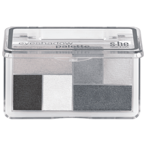 S-HE COLOUR&STYLE paleta sjenila za oči 185/009 0