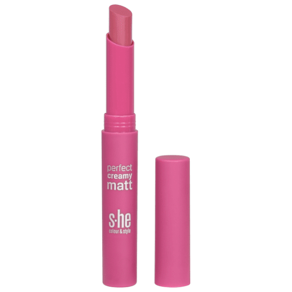 S-HE COLOUR&STYLE Perfect creamy matt ruž za usne 336/002 2g 0