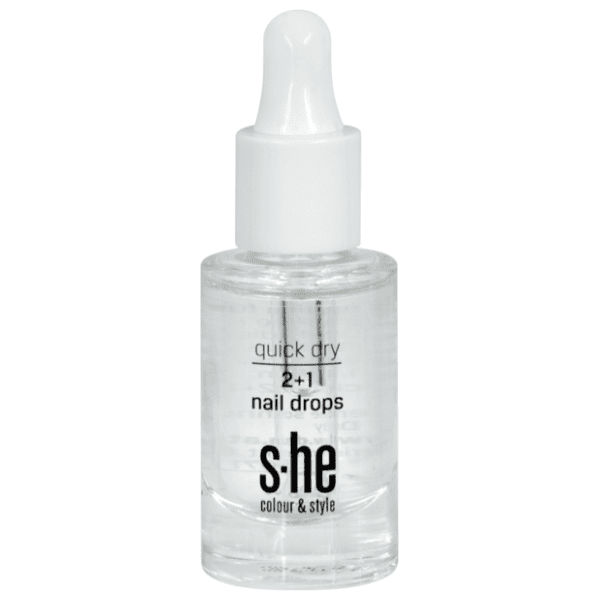 S-HE COLOUR&STYLE Quick dry 2+1 kapi za nokte 0