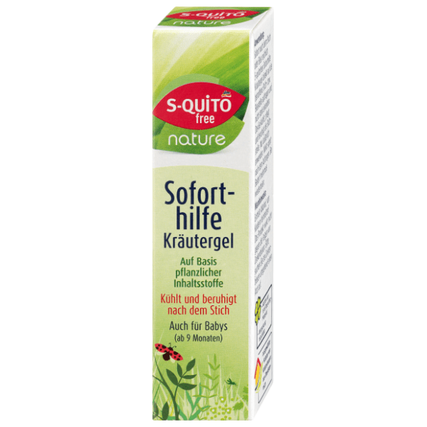 S-QUiTO FREE biljni gel nakon uboda insekta za djecu 15ml 0