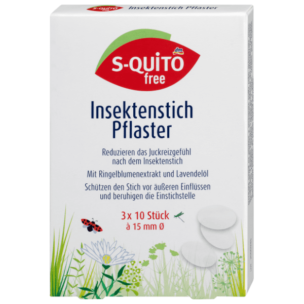 S-QUiTO FREE flasteri nakon uboda insekata 30kom 0