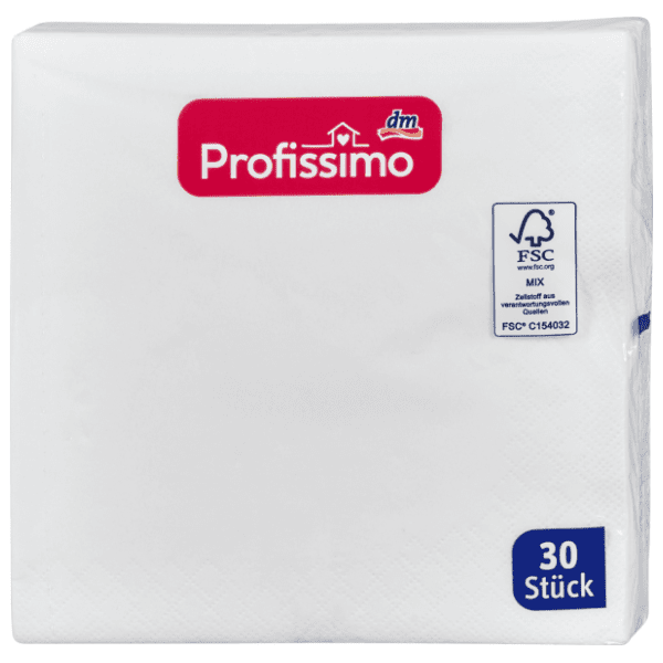 Salvete PROFISSIMO bijele 30kom 0
