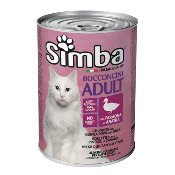 SIMBA Adult hrana za mačke fazan i pačetina 415g 0