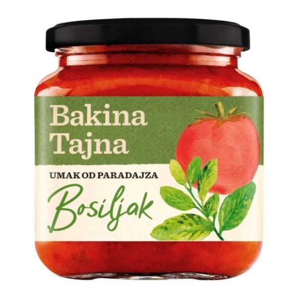 BAKINA TAJNA bosiljak umak za tjesteninu 300g 0