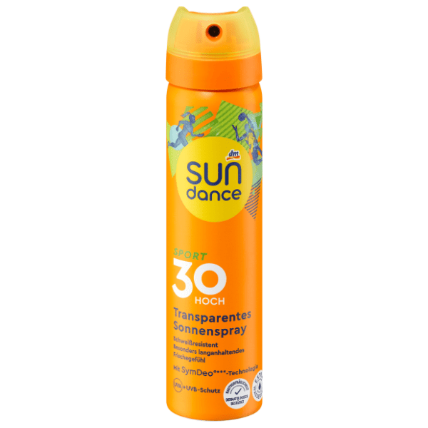 Sprej za sunčanje SUNDANCE Sport prozirni SPF30 75ml 0