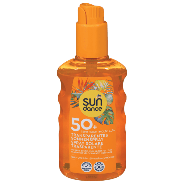 Transparentni sprej SUNDANCE za zaštitu od sunca SPF50+ 200ml 0