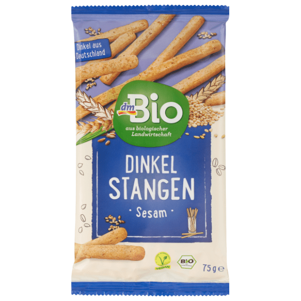 Štapići DM BIO od pira sa sezamom 75g 0