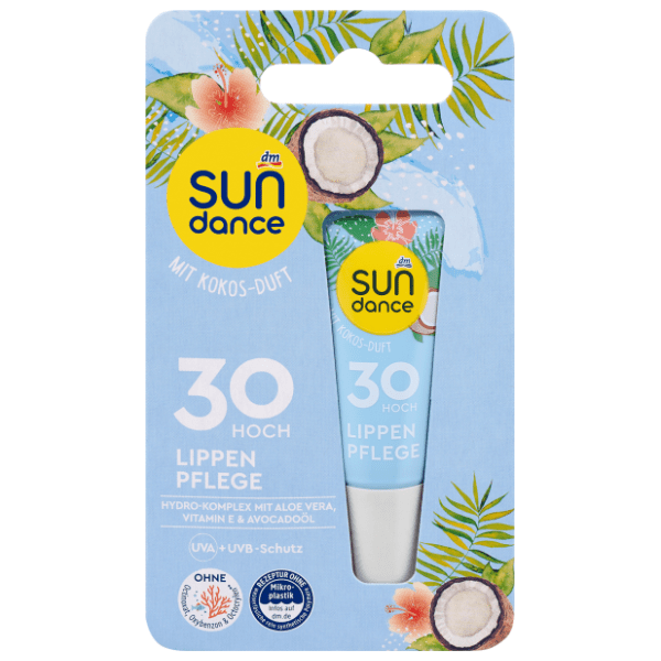 SUNDANCE balzam za usne kokos SPF30 10ml 0