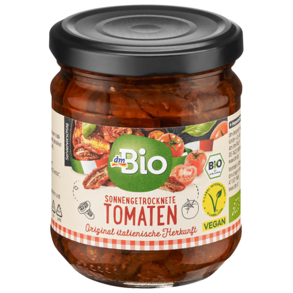 Sušena rajčica DM BIO u suncokretovom i maslinovom ulju 180g 0