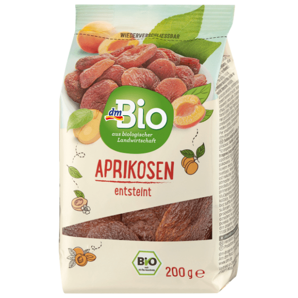 Suha marelica DM BIO bez koštice 200g 0