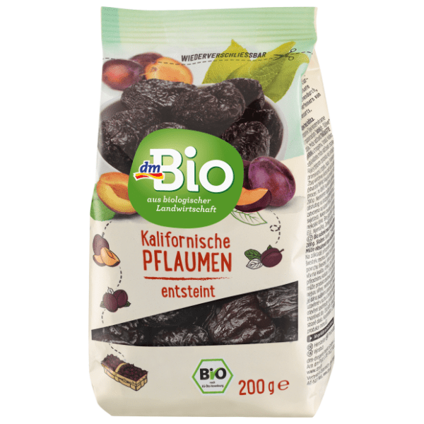 Suhe šljive DM BIO Kalifornijske bez koštica 200g 0