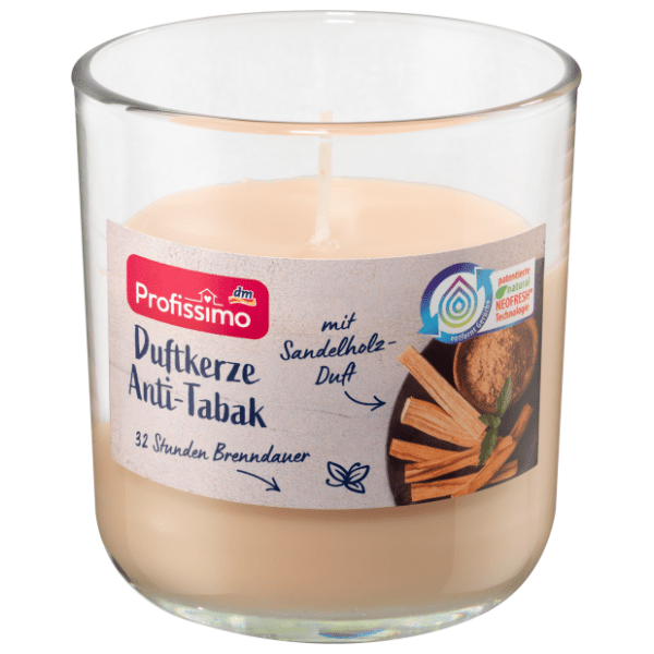 Svijeća u čaši PROFISSIMO anti-tabak 1kom 0