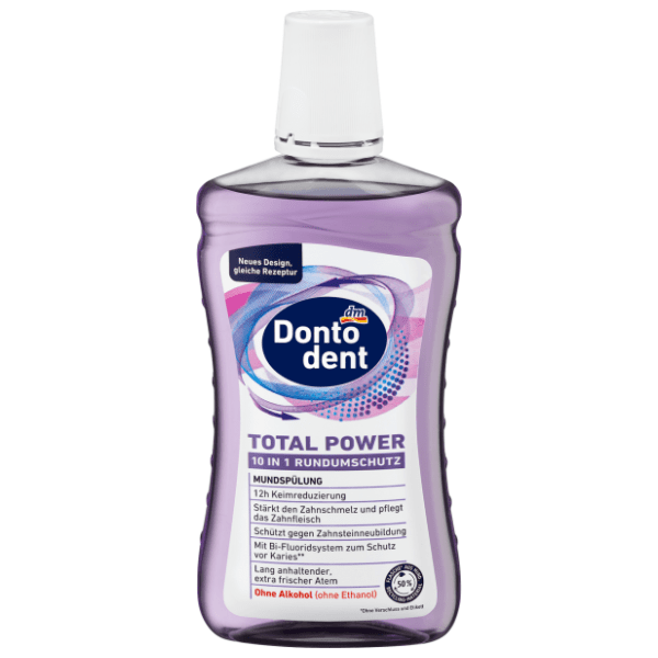 Tekućina za ispiranje usta DONTODENT Total power 10u1 500ml 0