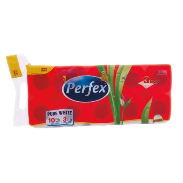 Toaletni papir PERFEX soft & light 3 sloja 10 kom 0