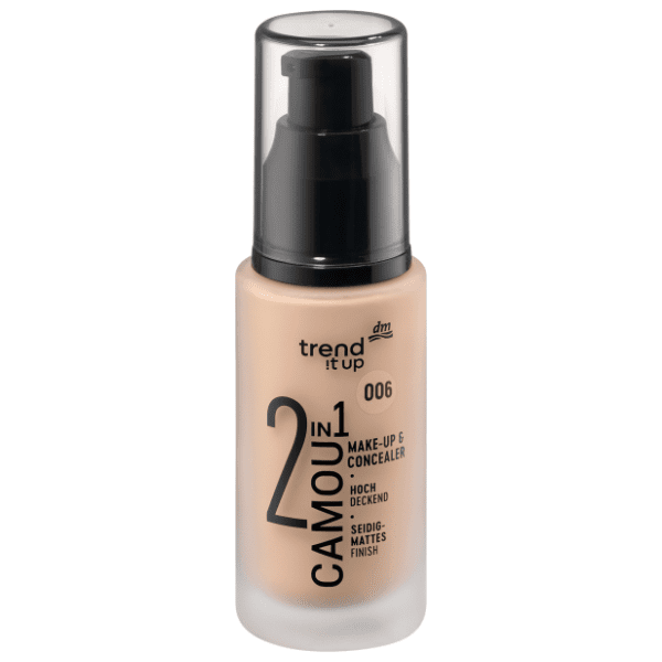 TREND IT UP 2u1 Camou tekući puder i korektor 006 30ml 0
