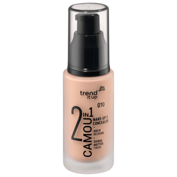 TREND IT UP 2u1 Camou tekući puder i korektor 010 30ml 0
