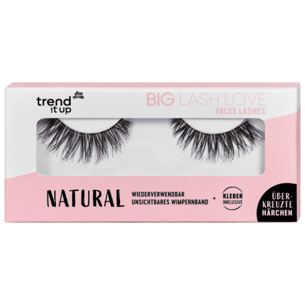 TREND IT UP Big lash love umjetne trepavice natural 1kom 0