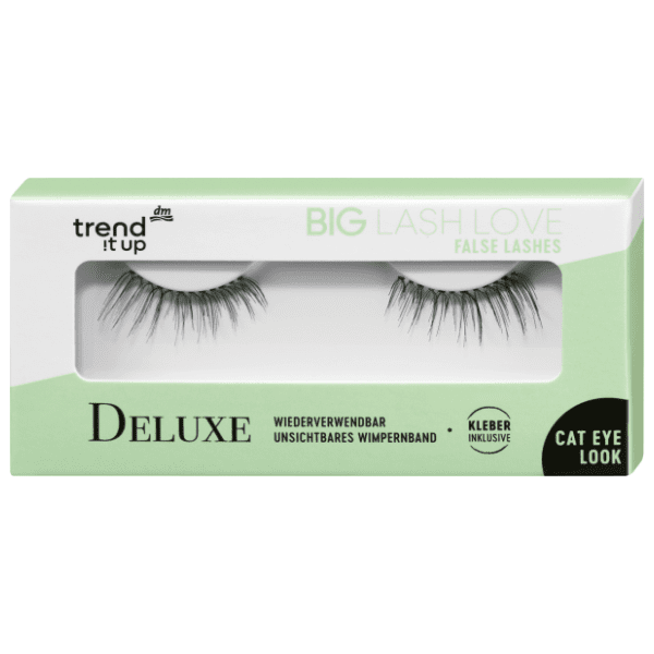 TREND IT UP Deluxe big lash love umjetne trepavice + ljepilo 0